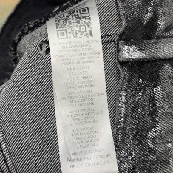 NWT FRAME Le Sylvie High Waist slender Straight Leg Jeans women’s size 27 - Picture 11 of 13